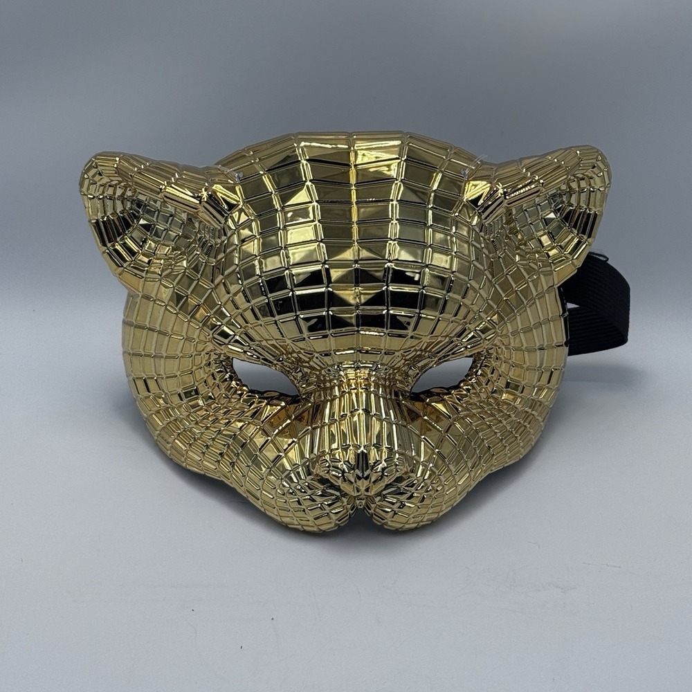 Netflix Squid Game VIP Gold Cat Mask Halloween Costume Cosplay Spirit Halloween